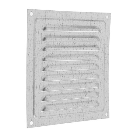 Ventilation grate Zein Lux RM1515C, 150 x 150 mm, with a grid, metal, galvanizing-4