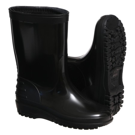 Women's boots S-11chnu, PVC, insulated, black, size 39 (247)-8