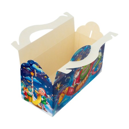 New Year. Gift box "Sack of Joy" 23 x 10 x 10 cm.-8