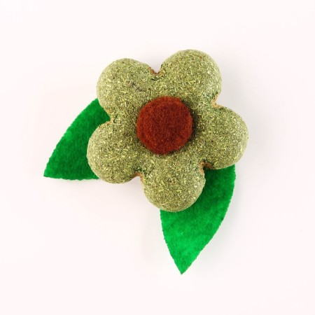 Cat toy "Flower" from cat mint, 5.5 x 1.5 cm-1