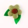 Cat toy "Flower" from cat mint, 5.5 x 1.5 cm