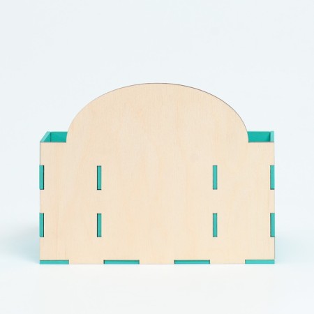 Organizer for the office "Rejoice for simple things!" 20x15x10 cm-3