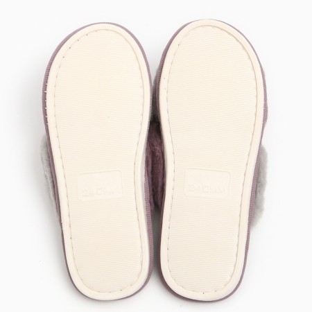 Women's slippers, purple color, size 37/38-2