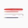 Gel pen "Winter will give a miracle", 2 pcs., Blue and red pasta