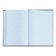 Book of accounting A4, 120 sheets in the cage "Blue", solid cover, glossy lamination, offset block