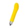 Stimulator of the goromantica awe, 12 cm, silicone, yellow color
