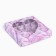 Box for sweets "Silk Heart", 18.9 x 18.9 x 3.8 cm