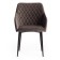 Bremo Mod chair. 708 fabric/metal, 58x55x83cm, dark gray 14/black