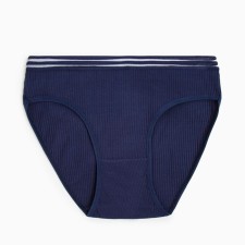 Panties female slips, dark blue color, rr 48-50