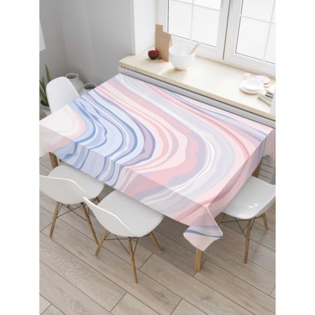 Tables on the table "Abstraction", rectangular, oxford, size 120x145 cm