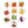 Pictures-pools "Vegetables-fruits"