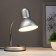 Desktop lamp on a stand 1x60W E27 silver