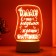 Lamp "Plan" LED white 10.5x9.5x14.8 cm Risalux