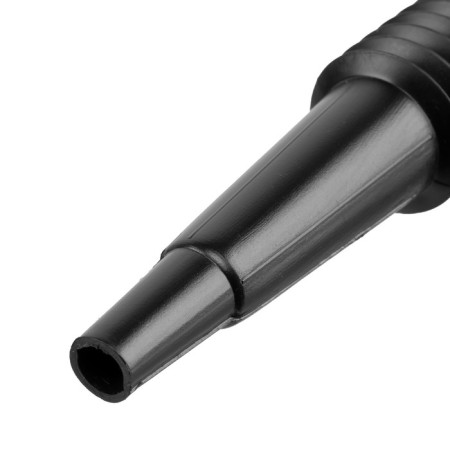 Plastic funnel Denzel, 160 mm with a metal sieve and a flexible tip-10