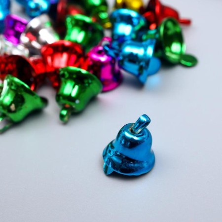Set of decor for creativity Metal "Bells-Mini Bright" d = 0.8 cm set 25 pcs-1