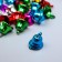 Set of decor for creativity Metal "Bells-Mini Bright" d = 0.8 cm set 25 pcs