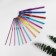 Knitting hook set, D = 2-10 mm, 14.5 cm, 14 pcs, colorful color