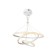 LED LED suspension with the Ambrella Light, Original, Fa6157, 3XLED, 106 W, 7950LUM, 3000-6400K, white color.