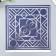 Scrapbooking paper silver "eclectic" density 180 g 30.5x32 cm