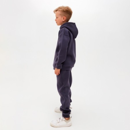 Costume for the boy Minaku: Basic Line Kids color gray, height 116-1