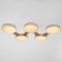 Chandelier 625361/5 LED 65W 3 modes 3000-6000k light wood 80x47x5 cm Bayerlux