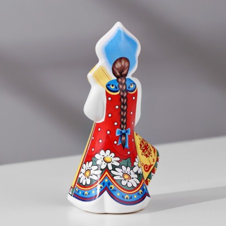 Сувенир кукла "С балалайкой", 12 см, керамика-2