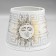 Obachr "Sun" E27 White 20x20x15 cm