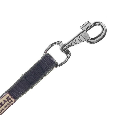 Bilateral leash with latex thread, 1 m x 2 cm, nylon, mix-4