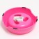MISK Plastic slow feeding18 x 18.5 x 5.5 cm, pink