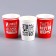 A one -time paper glass “This is your day”, a set of 6 pcs., 250 ml