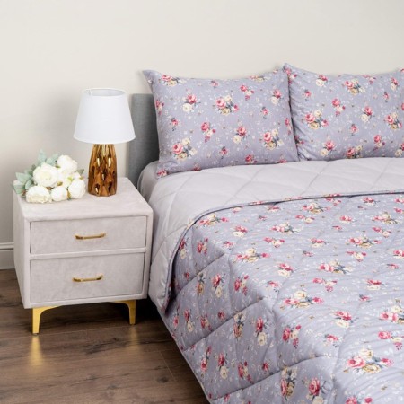 Euro set: sheet 230x250 cm, 200x220 cm, pillowcases 50x70 cm - 2 pcs-1