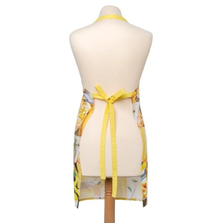 Apron "Ethel: Yellow" 70x60 cm, 100% cotton, sarzha 190 g/m²-2