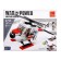 Constructor military "Helicopter", 3 in 1, 187 parts