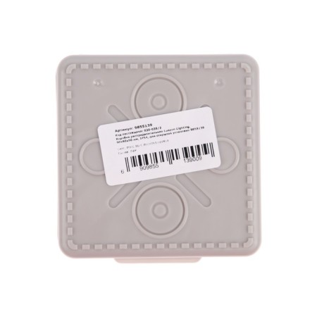 Distribution box Luazon Lighting, 80x80x50 mm, IP54, for open installation-2