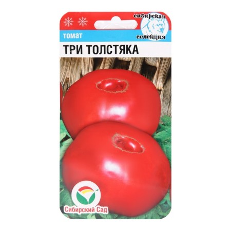 Seed Tomat "Three Fat Medications", mid -season, 20 pcs-3