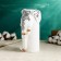 Figure "Elephant Hathi" White with painting, 20cm