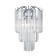 Bra Indigo, 12035/2W Chrome. 2x40W, G9, 280x190x445 mm, transparent color