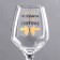 A glass for the wine "Katya is not a gift" 350 ml