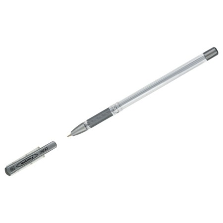 Balloon handle Cello "FineGrip" Knot 0.7mm, blue ink, rubber flu (holder), gray-silver housing