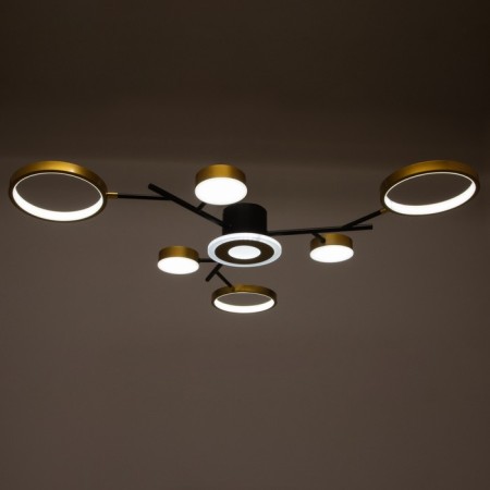 Causteen with PDU 2300/7GD LED 150W 3000-6000k gold 75x75x9 cm Bayerlux-3