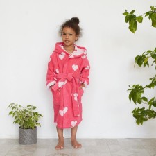 Tensor Baby Baby Broke I “hearts” size 32, pink color, 100% cotton 360 g/m2