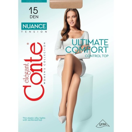 Women's tights Nuance, size 4, color Bronz-3