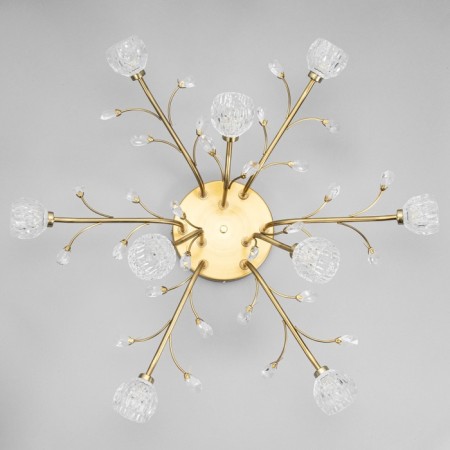 Aurika chandelier 9xg9 gold 60x60x30cm Bayerlux-6