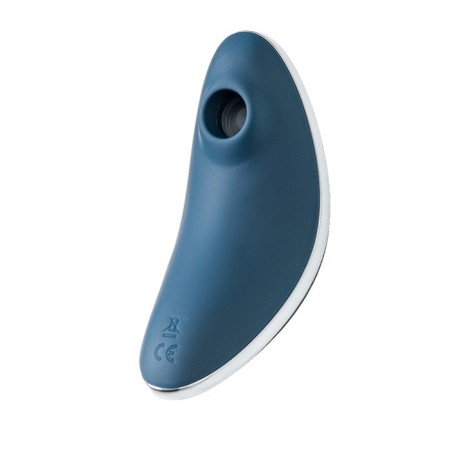 Vacuum-wave contactless stimulator of the Satiffyer Vulva Lover 1 clitoris, silicone, blue color-1