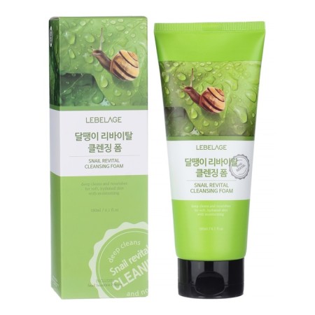 Foam for washing with mucin Snail Lebelage Snail Revital
