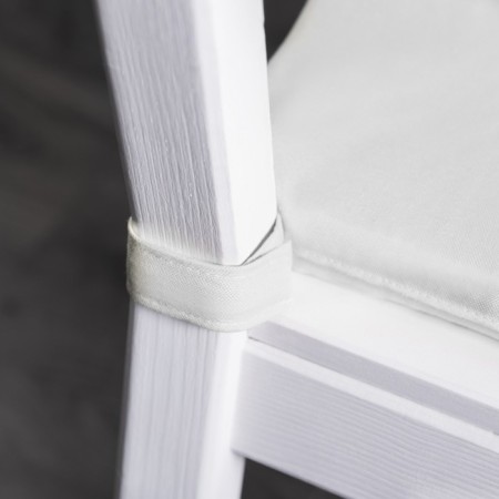A set of pillows for the chair "Billy", size 37 x 42 x 3 cm - 2 pcs, white-1