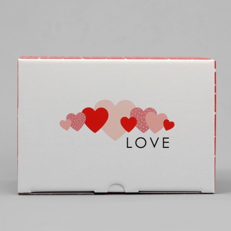 Gift folding box, packaging, "love", 22 x 15 x 10 cm-3