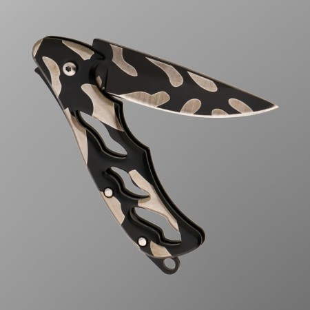Folding knife "zebra-2" 14.5cm, blade 60mm/2mmm-1