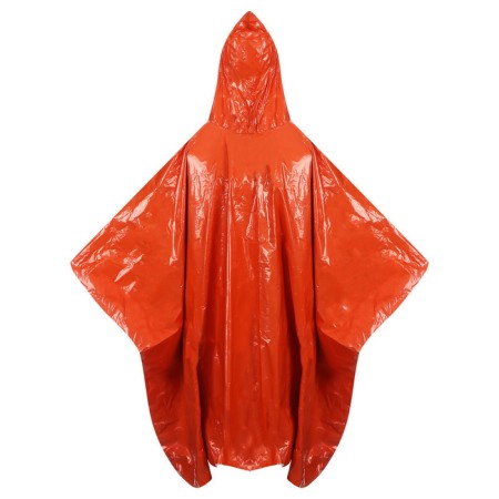Maclay raincoat, foil, 100x125 cm, orange color-7