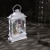 LED figure "Lantern with a snowman" 7 × 13 × 3.5 cm, plastic, batteries AG13x3, glow warm white